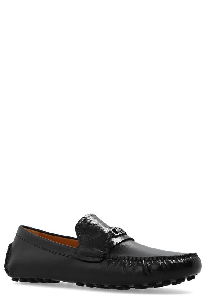 商品Salvatore Ferragamo|Ferragamo Gancini-Buckle Slip-On Loafers,价格¥2494,第2张图片详细描述