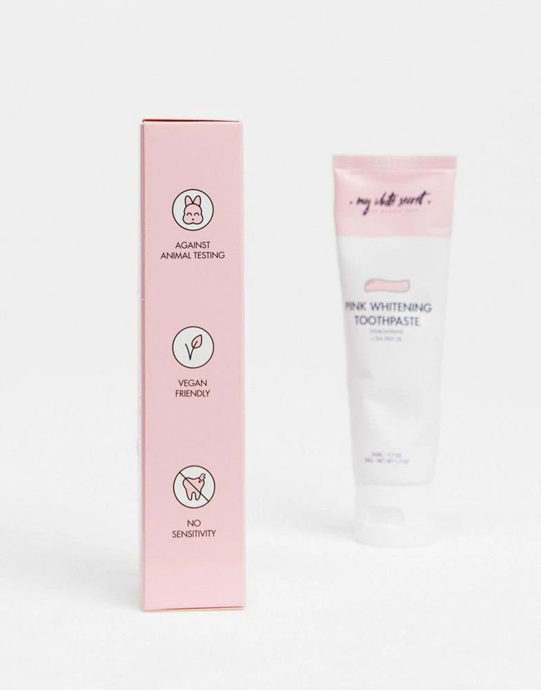 商品My White Secret|My White Secret Pink Whitening Toothpaste 60ml,价格¥69,第3张图片详细描述