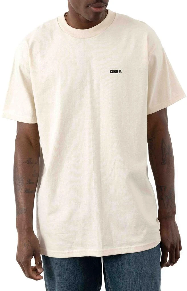 商品Obey|Obey Statue Icon T-Shirt - Cream ,价格¥96,第2张图片详细描述