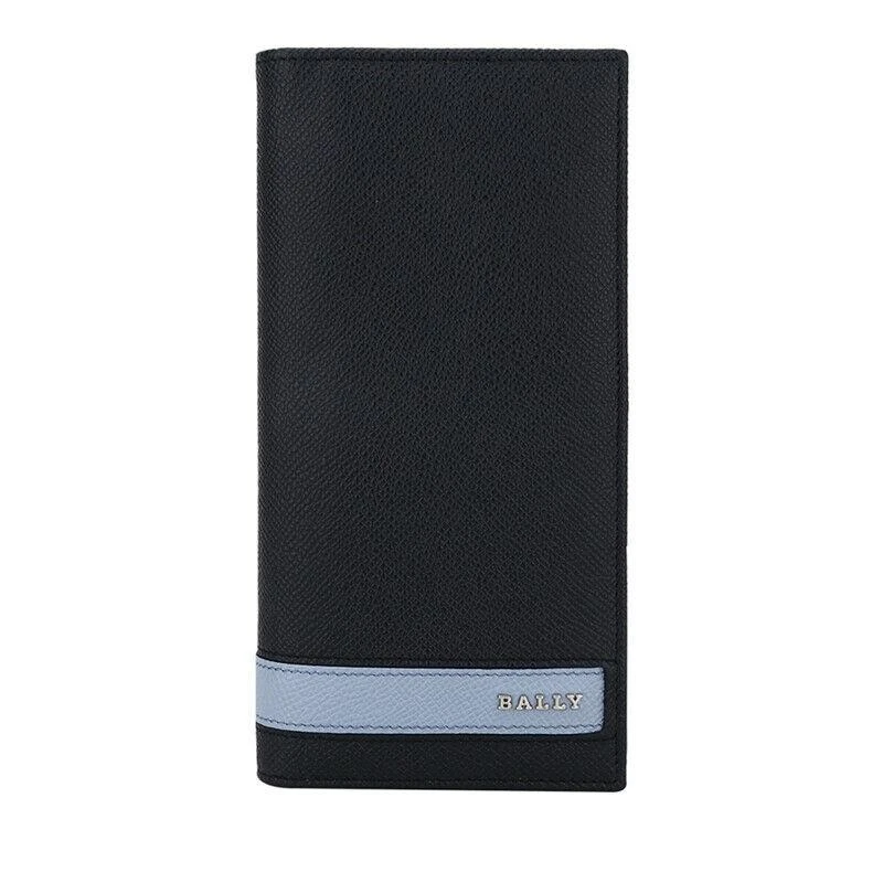 商品Bally|NEW Bally Laltyl Men's 6225329 Black Leather Bi-fold Wallet MSRP,价格¥1157,第1张图片