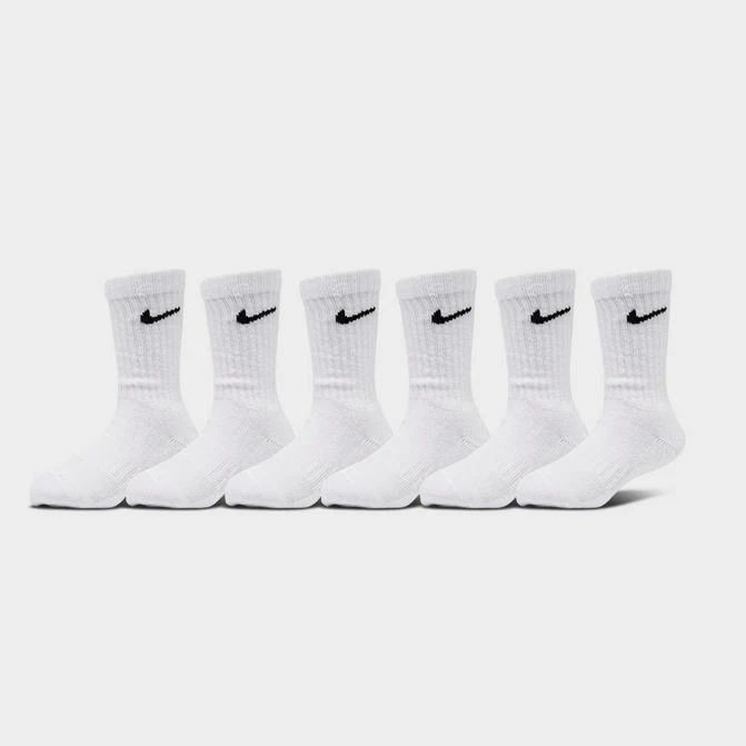 商品NIKE|Little Kids' Nike Dri-Fit Crew Socks (6-Pack),价格¥149,第1张图片