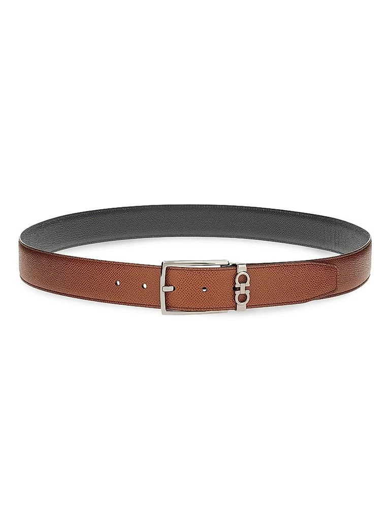 商品Salvatore Ferragamo|Cut-to-Size Reversible Leather Belt,价格¥3540,第2张图片详细描述