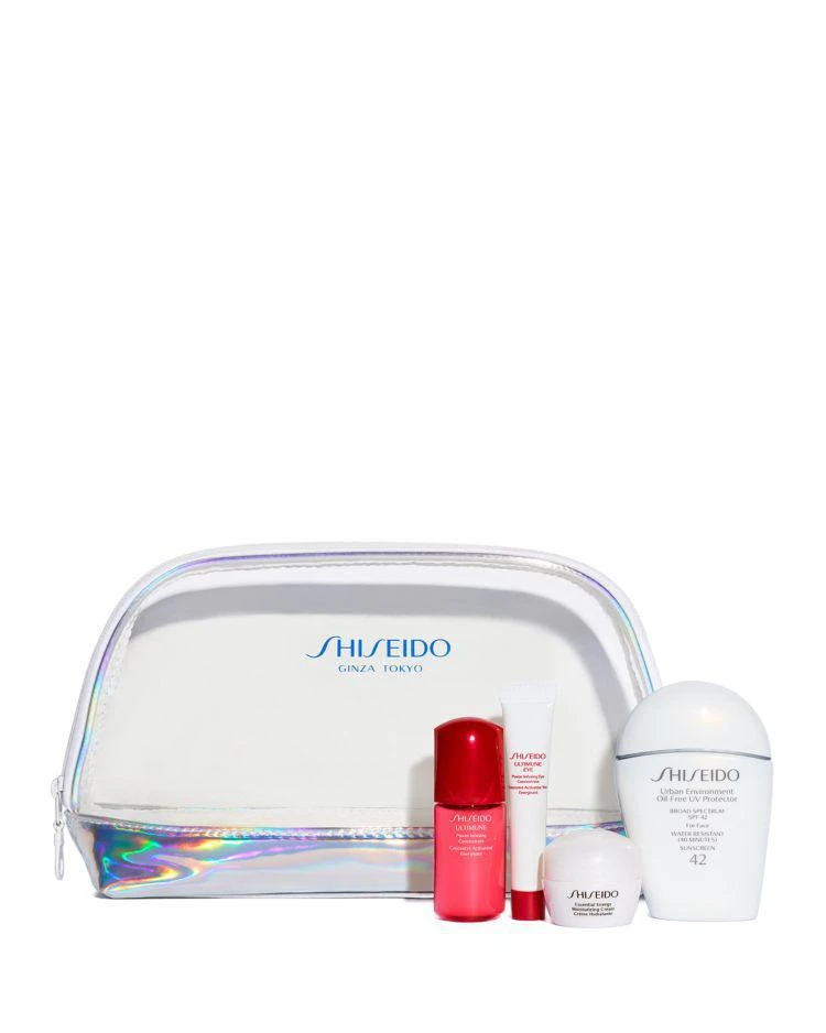 商品Shiseido|Ultimate Energized Glowing Skin Gift Set ($102 value),价格¥355,第1张图片