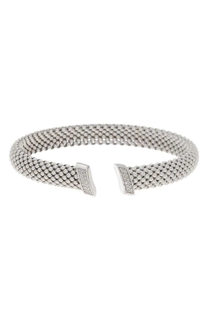 商品MESHMERISE|18K Gold Plated Stainless Steel Diamond Bangle Bracelet - 0.3 ctw.,价格¥1771,第1张图片详细描述