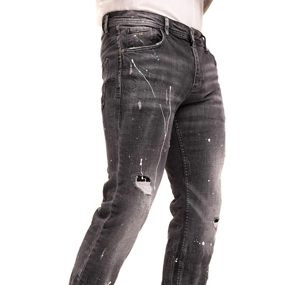 商品RON TOMSON|Men's Modern Drip Denim Jeans,价格¥1347,第3张图片详细描述