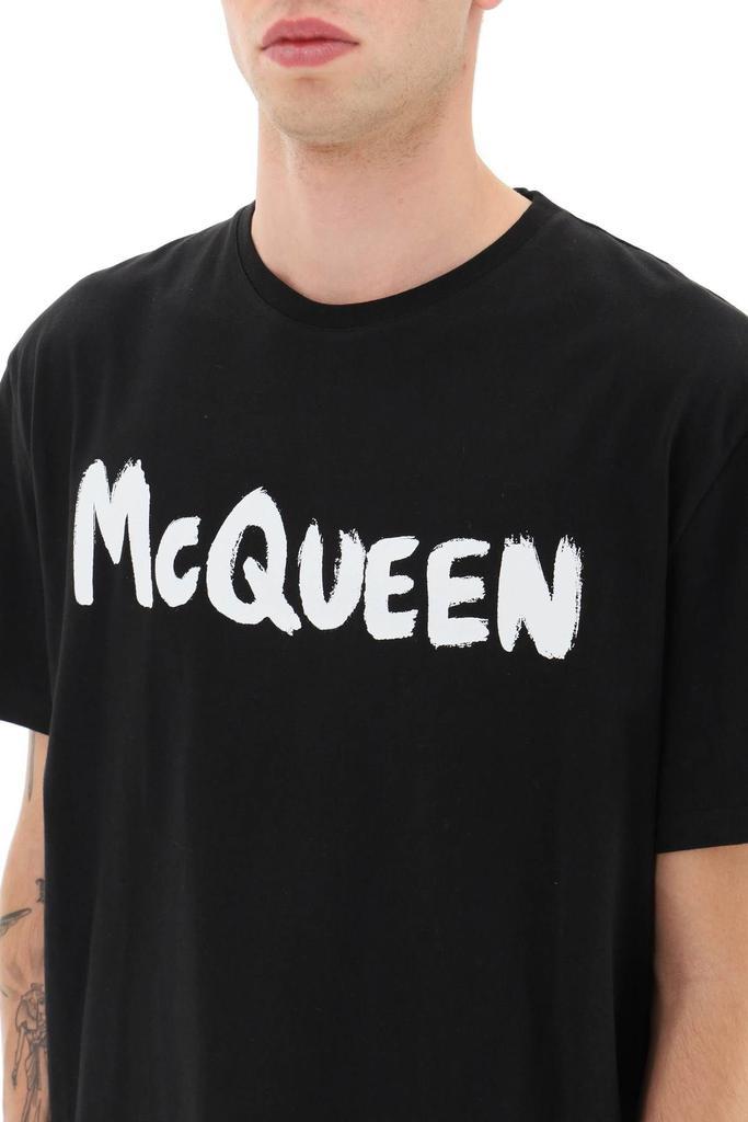 商品Alexander McQueen|MCQUEEN GRAFFITI T-SHIRT,价格¥2232,第7张图片详细描述