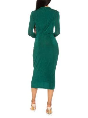 商品ALEXIA ADMOR|Kim Pleated Bodycon Midi Dress,价格¥535,第2张图片详细描述