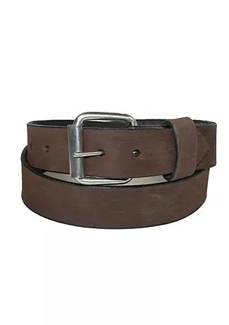 商品Boston Leather|Leather Mens Bark Leather Belt,价格¥275,第1张图片