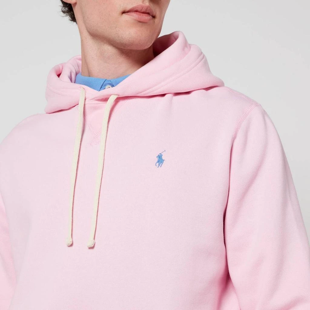 商品Ralph Lauren|Polo Ralph Lauren Cotton-Blend Jersey Hoodie,价格¥798,第4张图片详细描述