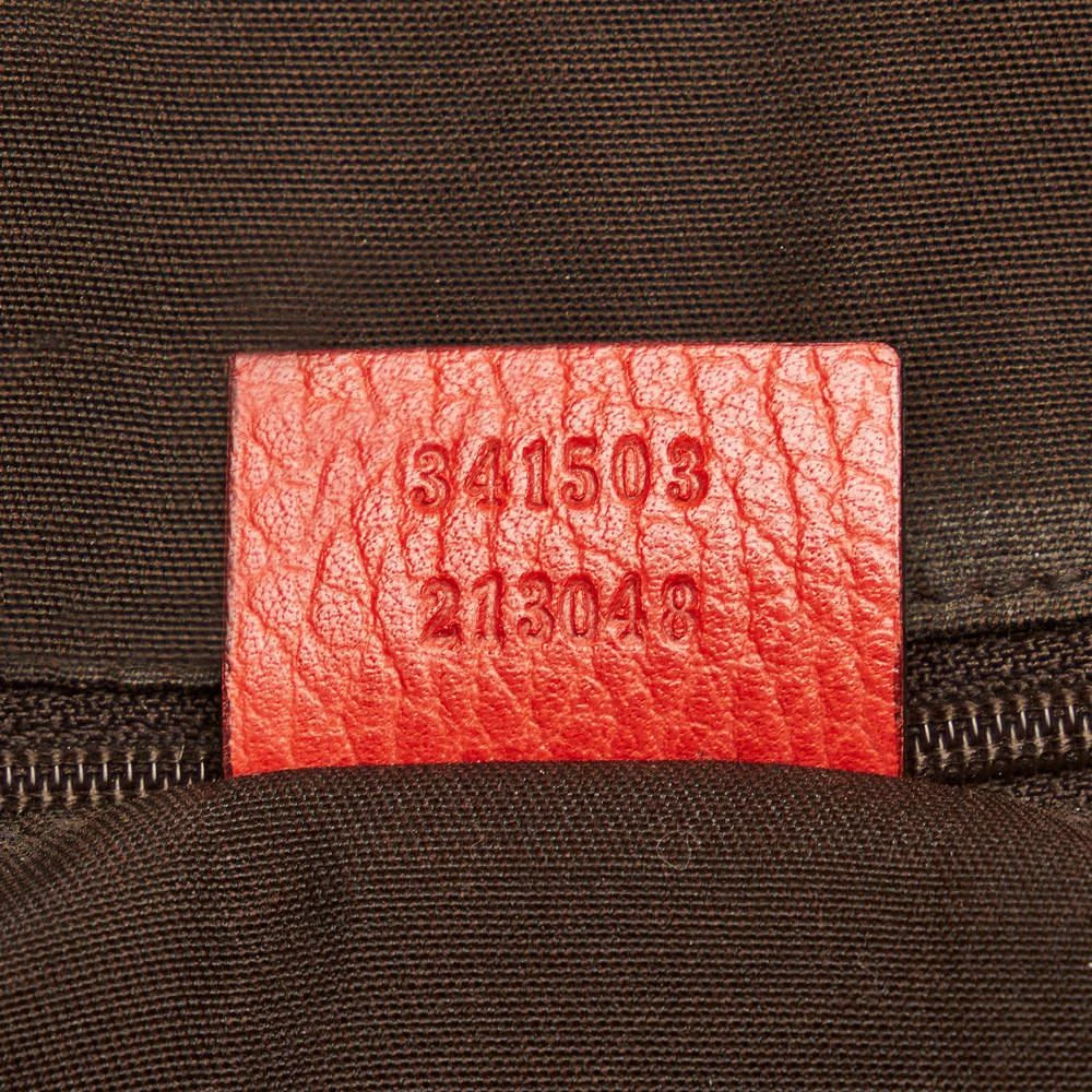 Gucci Red GG Charm Dome Leather Handbag 商品