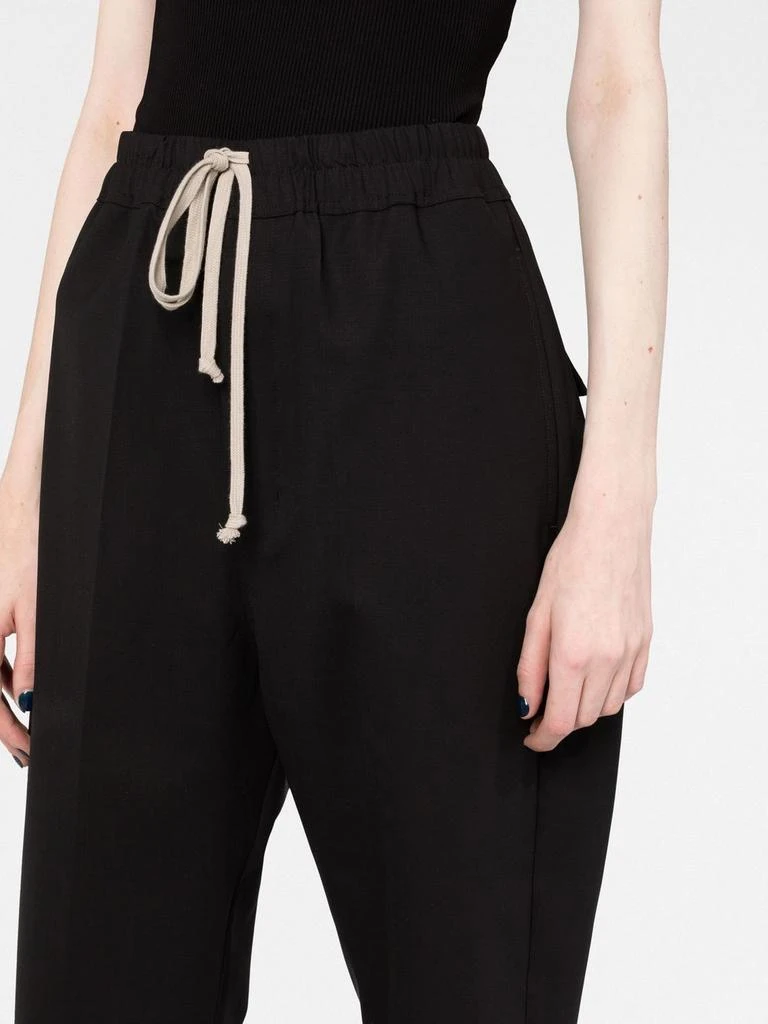 商品Rick Owens|RICK OWENS WOMEN DRAWSTRING ASTAIRES CROPPED PANTS,价格¥7072,第4张图片详细描述