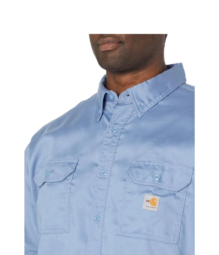 商品Carhartt|Big & Tall Flame-Resistant Lightweight Twill Shirt,价格¥674,第3张图片详细描述