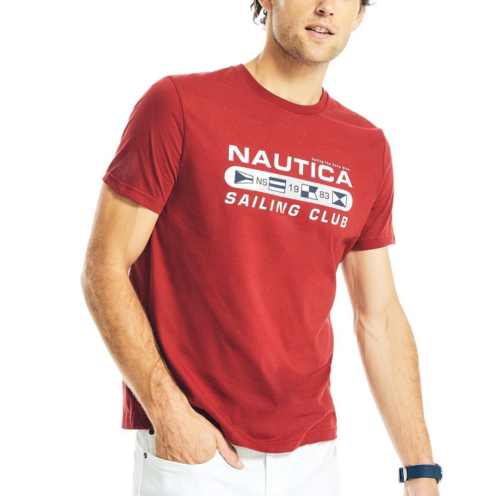 商品Nautica|Men's Short-Sleeve Maritime Flags Graphic T-Shirts,价格¥194,第1张图片