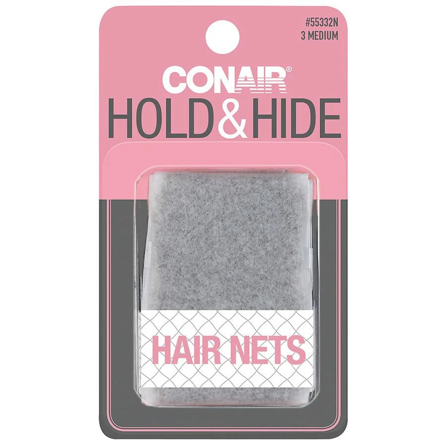 商品Conair|Hold & Hide Individually Packaged Hair Nets,价格¥20,第1张图片