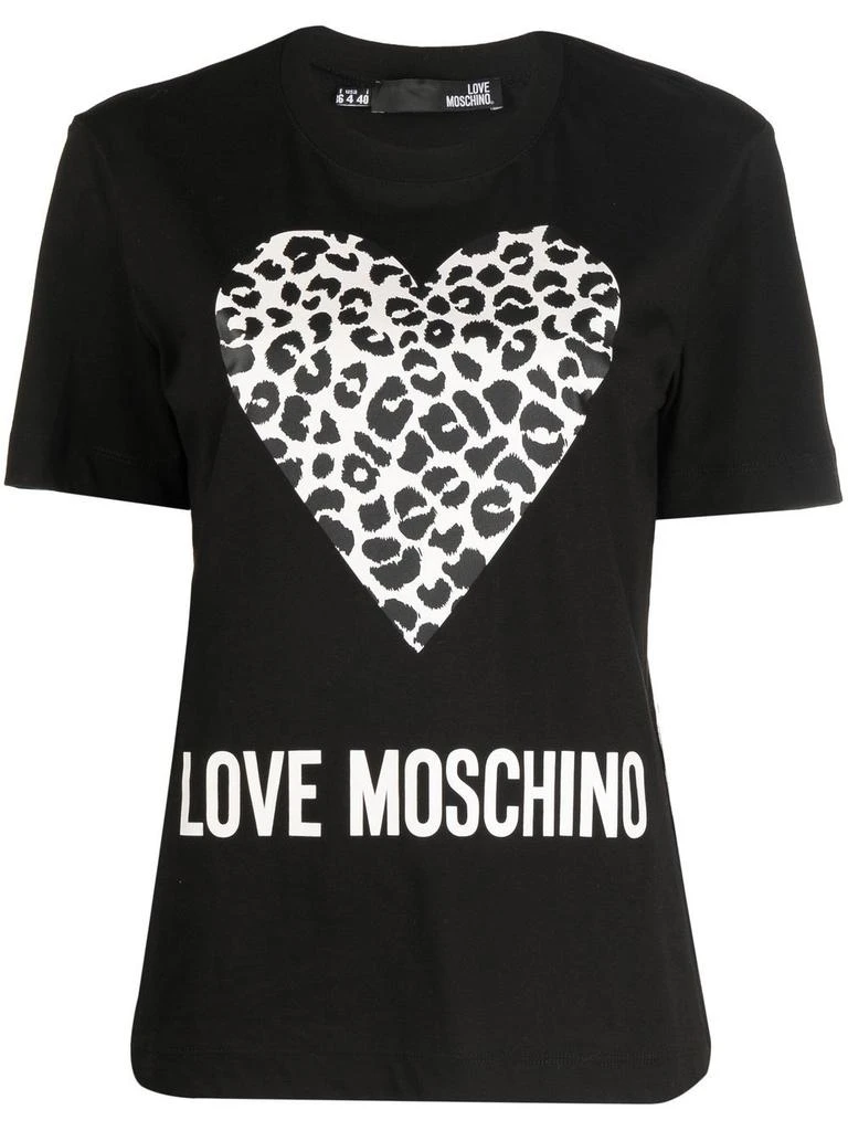 商品Love Moschino|Love Moschino T-shirts and Polos Black,价格¥796,第1张图片