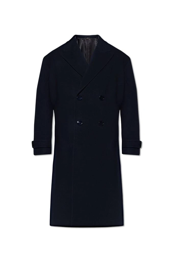 商品Gucci|Gucci Collared Button-Up Coat,价格¥20539,第1张图片