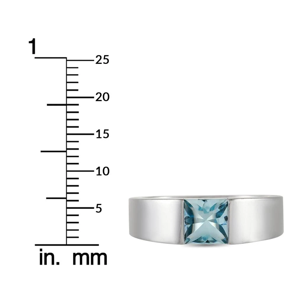 Cartier 18K White Gold Aquamarine Ring 商品