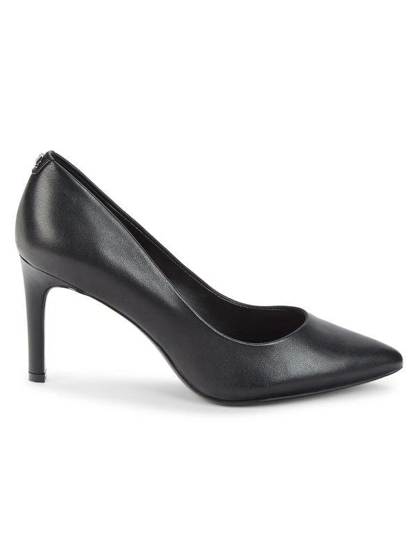 商品Karl Lagerfeld Paris|Glora Point Toe Leather Pumps,价格¥451,第1张图片