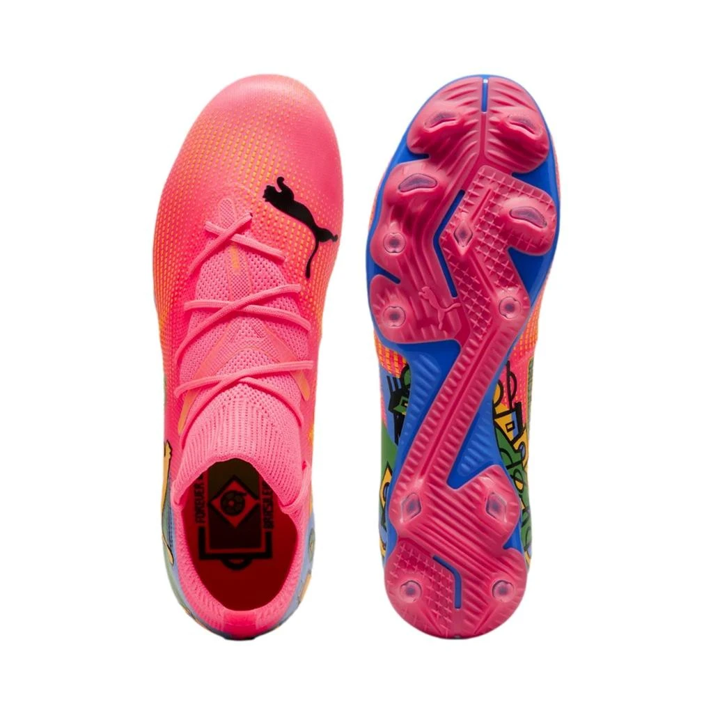 商品Puma|Future 7 Match Neymar Jr Firm Ground/Artificial Ground Soccer Cleats Sunset Glow /  Black  107840-01 Men's,价格¥420,第3张图片详细描述