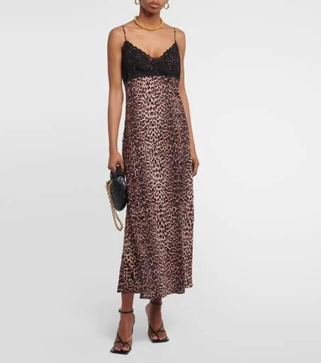 商品Rixo|Attiya printed slip dress,价格¥2152,第2张图片详细描述
