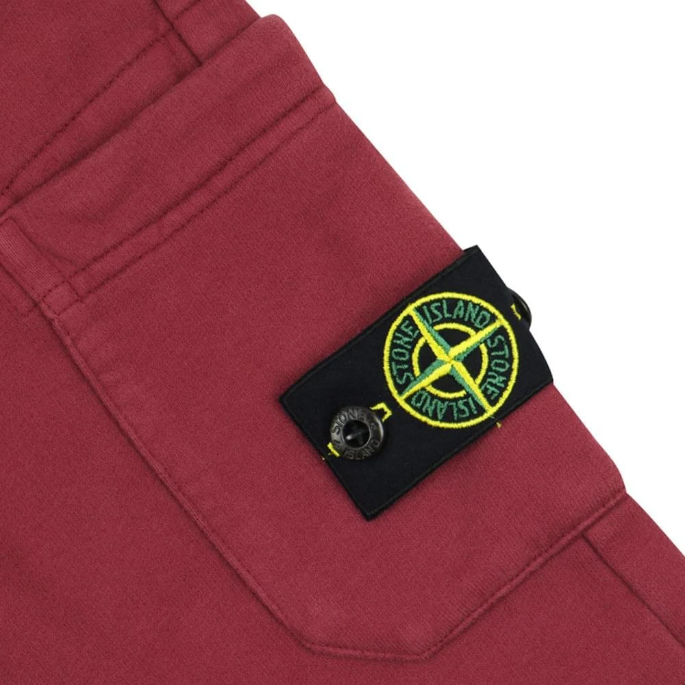 商品Stone Island Junior|Burgundy Joggers,价格¥832,第2张图片详细描述