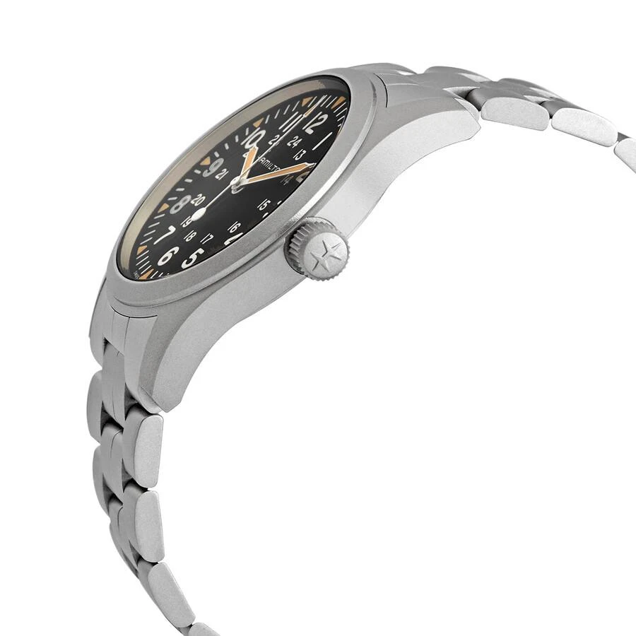商品Hamilton|Khaki Field Hand Wind Black Dial Men's Watch H69529133,价格¥3815,第2张图片详细描述