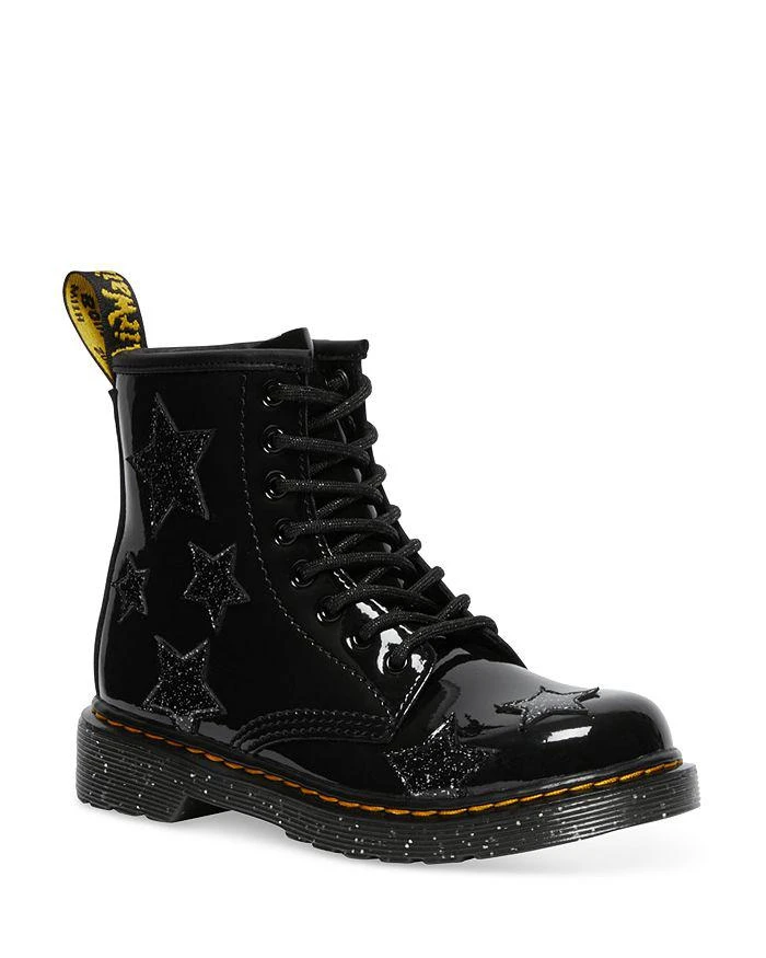 商品Dr. Martens|Girls' 1460 Star Patent Boots - Walker, Toddler, Little Kid,价格¥292,第1张图片