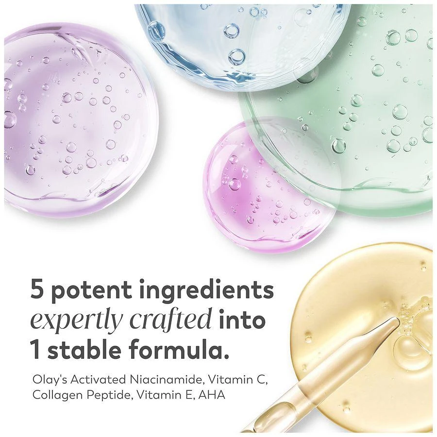 商品Olay|Super Serum - 5-in-1 Skin Care Benefits Super Serum, No Scent, Trial,价格¥176,第4张图片详细描述