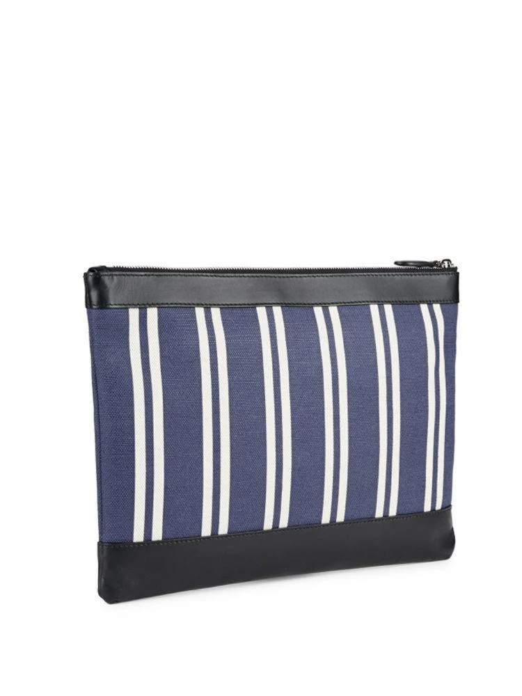 商品Balenciaga|Stripe Zippered Pouch,价格¥2608,第3张图片详细描述