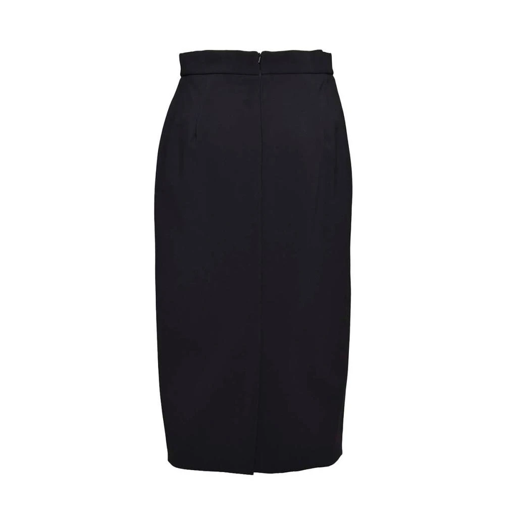 商品Max Mara|Black Stretch Lubiana Pencil Skirt,价格¥1954,第1张图片