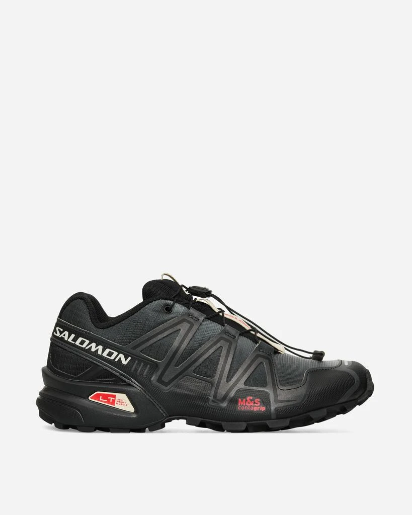 商品Salomon|Speedcross 3 Dual Aura Sneakers Black / Vanilla Ice / Red,价格¥1165,第1张图片