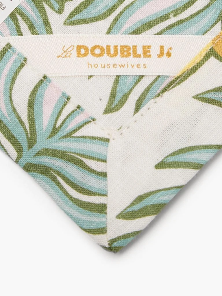 商品LA DOUBLE J|Set of two Botanical-print linen placemats,价格¥735,第4张图片详细描述