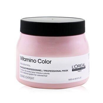 商品L'Oreal Paris|Professionnel Serie Expert - Vitamino Color Resveratrol Color Radiance System Mask (For Colored Hair) (Salon Product),价格¥360,第1张图片