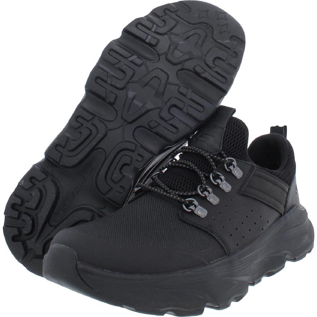 商品SKECHERS|Skechers Mens Delmont-Escola Leather Fitness Sneakers,价格¥369,第6张图片详细描述