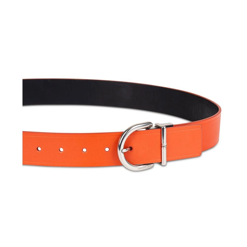 商品Calvin Klein|Men’s Two-In-One Rounded Buckle Reversible Belt,价格¥99,第4张图片详细描述