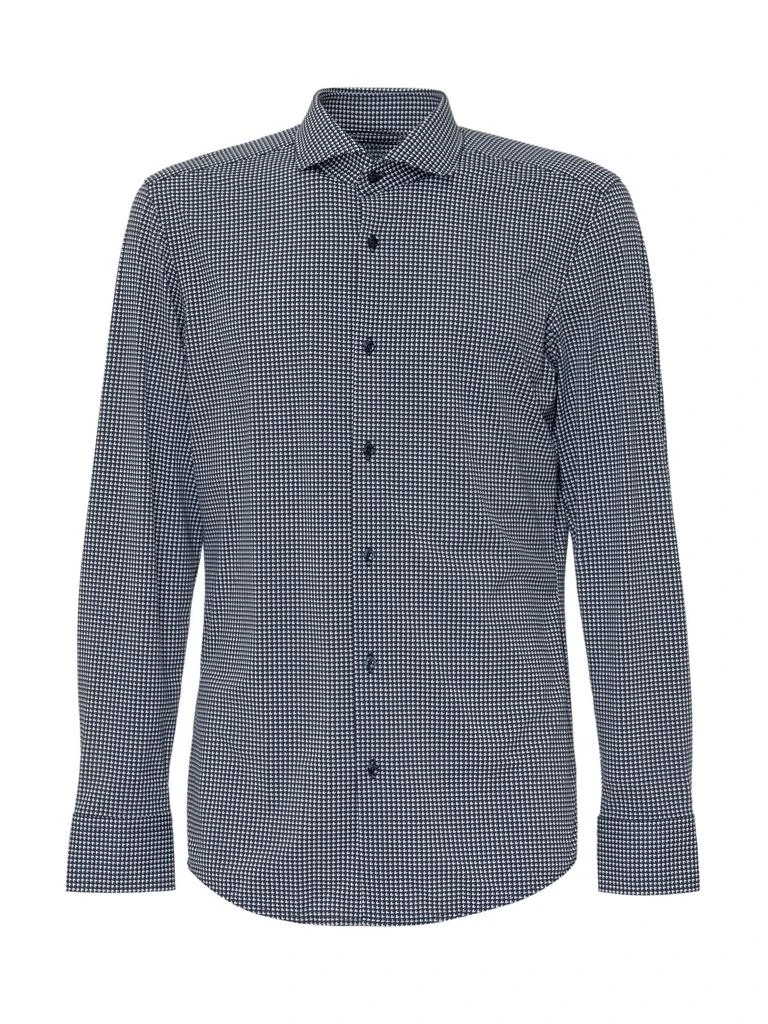 商品Hugo Boss|Hugo Boss Checked Long-Sleeved Shirt,价格¥552,第1张图片