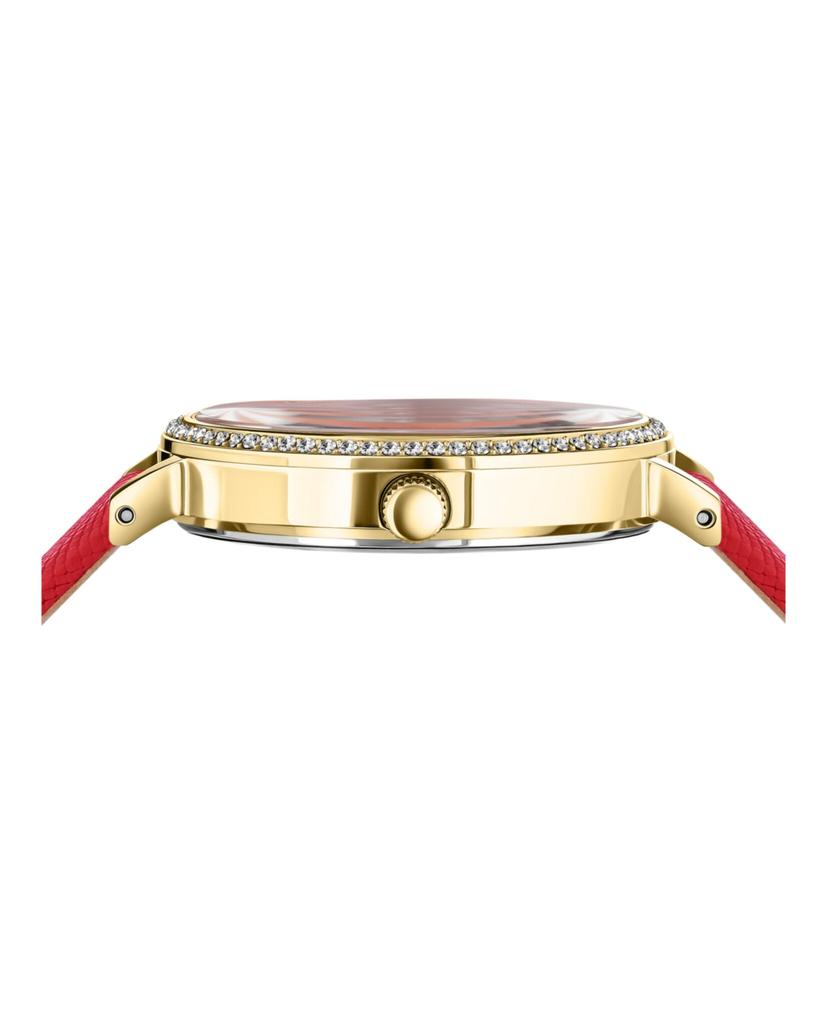 Mar Vista Crystal Leather Watch商品第2张图片规格展示
