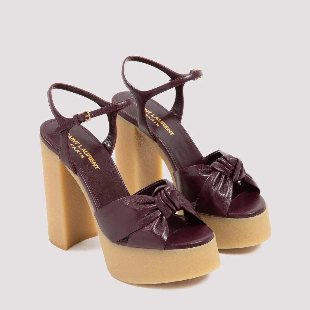 商品Yves Saint Laurent|SAINT LAURENT  BIANCA SANDALS SHOES,价格¥4134,第3张图片详细描述