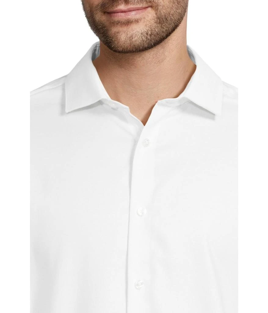 商品Calvin Klein|Dress Shirt Slim Fit Non Iron Stretch Solid,价格¥356,第4张图片详细描述