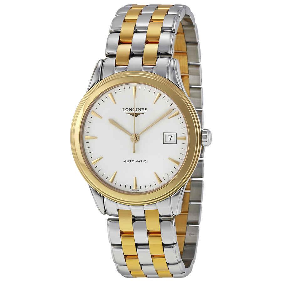 Longines Flagship Automatic White Dial Two-tone Mens Watch L48743227商品第1张图片规格展示