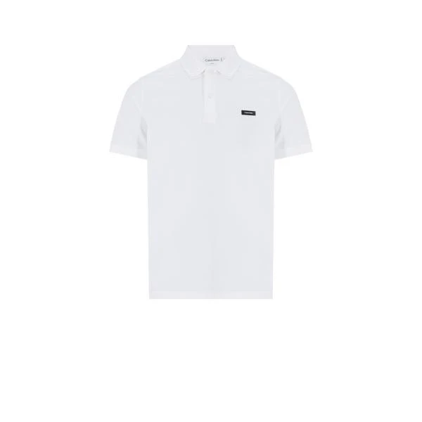 商品Calvin Klein|Polo slim en piqué de coton,价格¥569,第1张图片