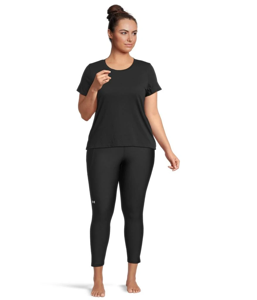商品Under Armour|Plus Size HeatGear® Armour® High-Waisted No Slip Ankle Leggings,价格¥282,第5张图片详细描述