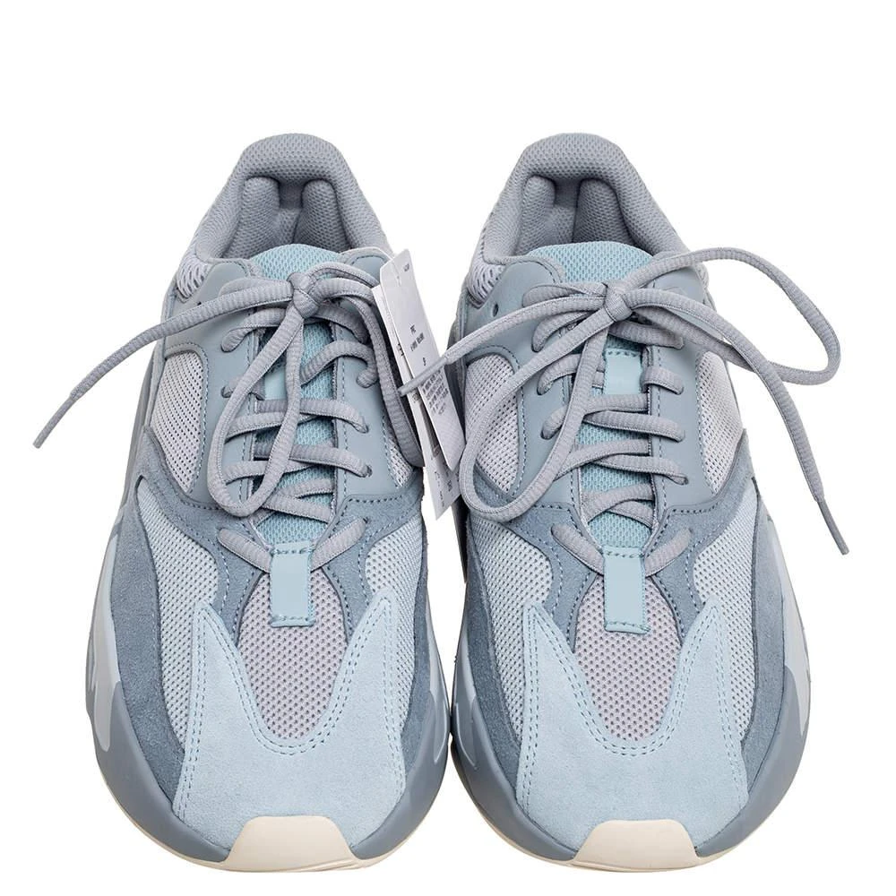商品YEEZY|Yeezy x Adidas Grey/Blue Leather And Suede Boost 700 Inertia Sneakers Size 41 1/3,价格¥1872,第3张图片详细描述