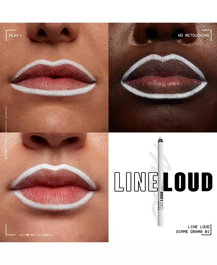 商品NYX Professional Makeup|Line Loud Lip Pencil,价格¥60,第2张图片详细描述