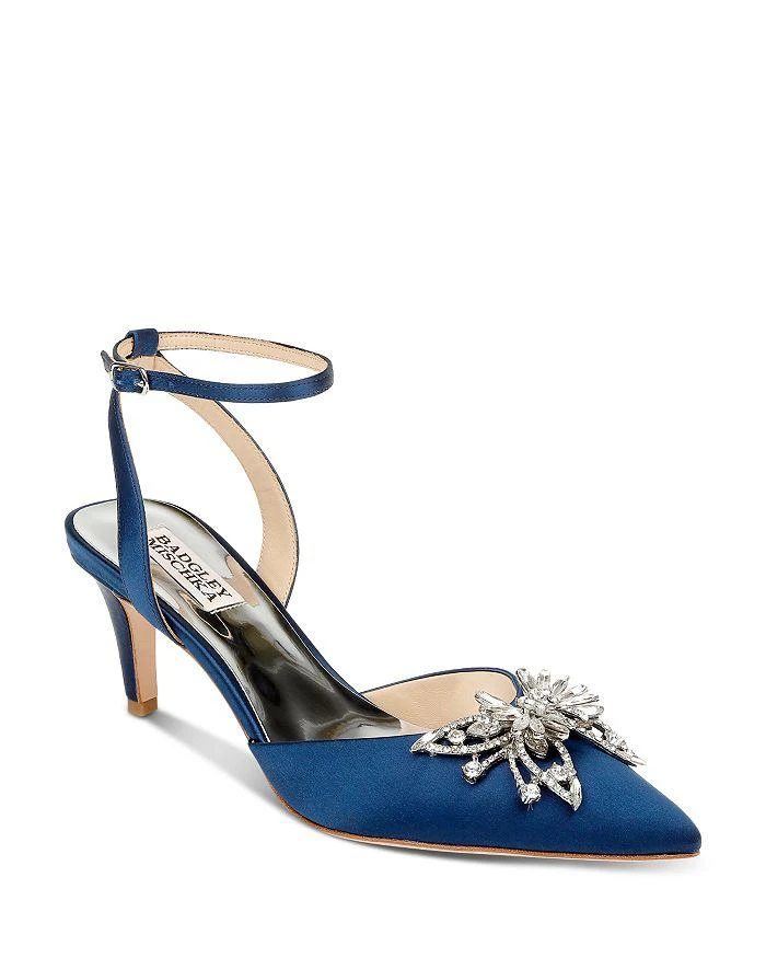 商品Badgley Mischka|Women's Kaley Embellished Pumps  ,价格¥1005,第1张图片