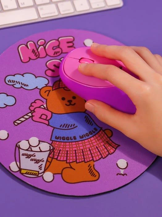商品WIGGLE WIGGLE|Soft Wireless Mouse And Pad Set,价格¥363,第3张图片详细描述