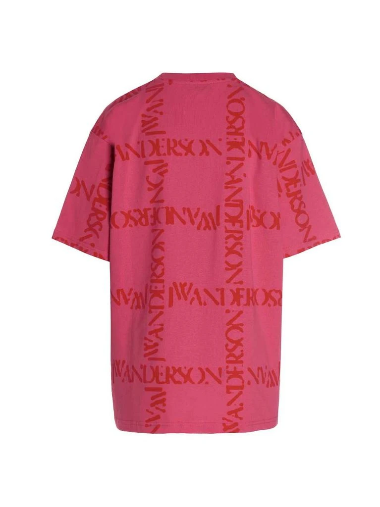 商品JW Anderson|JW Anderson Logo Printed Crewneck T-Shirt,价格¥880,第2张图片详细描述