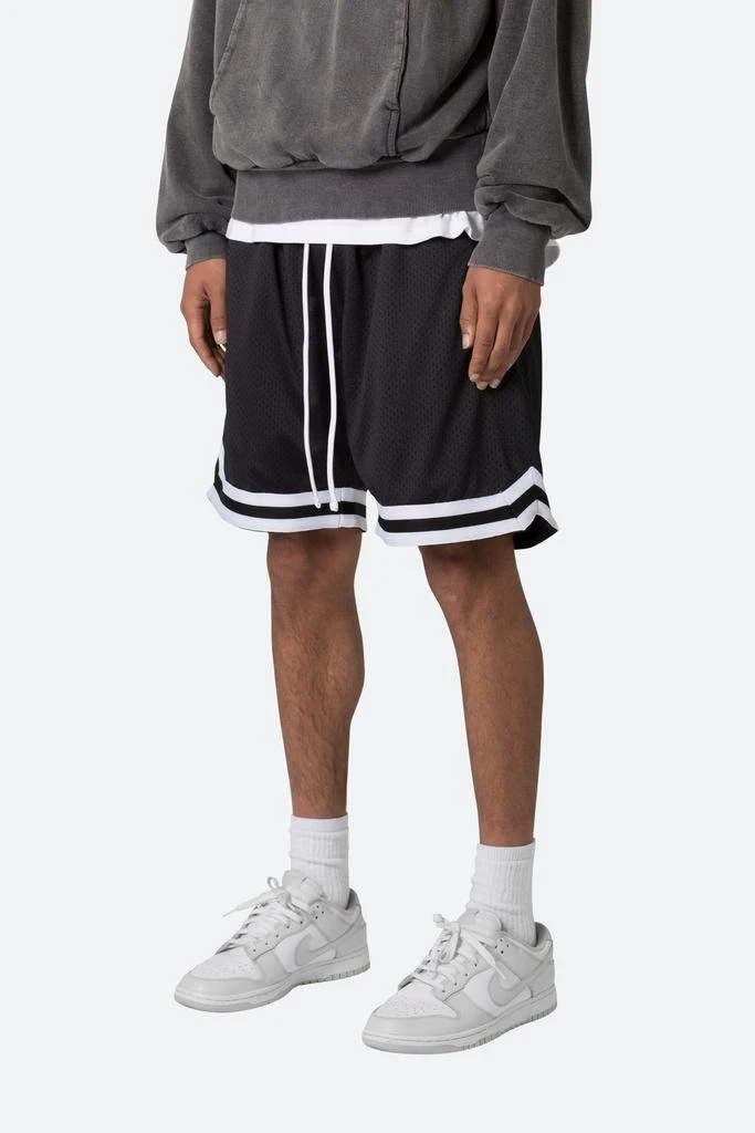 商品MNML|Basic Basketball Shorts - Black/White,价格¥143,第2张图片详细描述