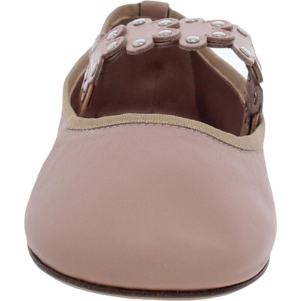 Womens Leather Slip On Ballet Flats商品第3张图片规格展示