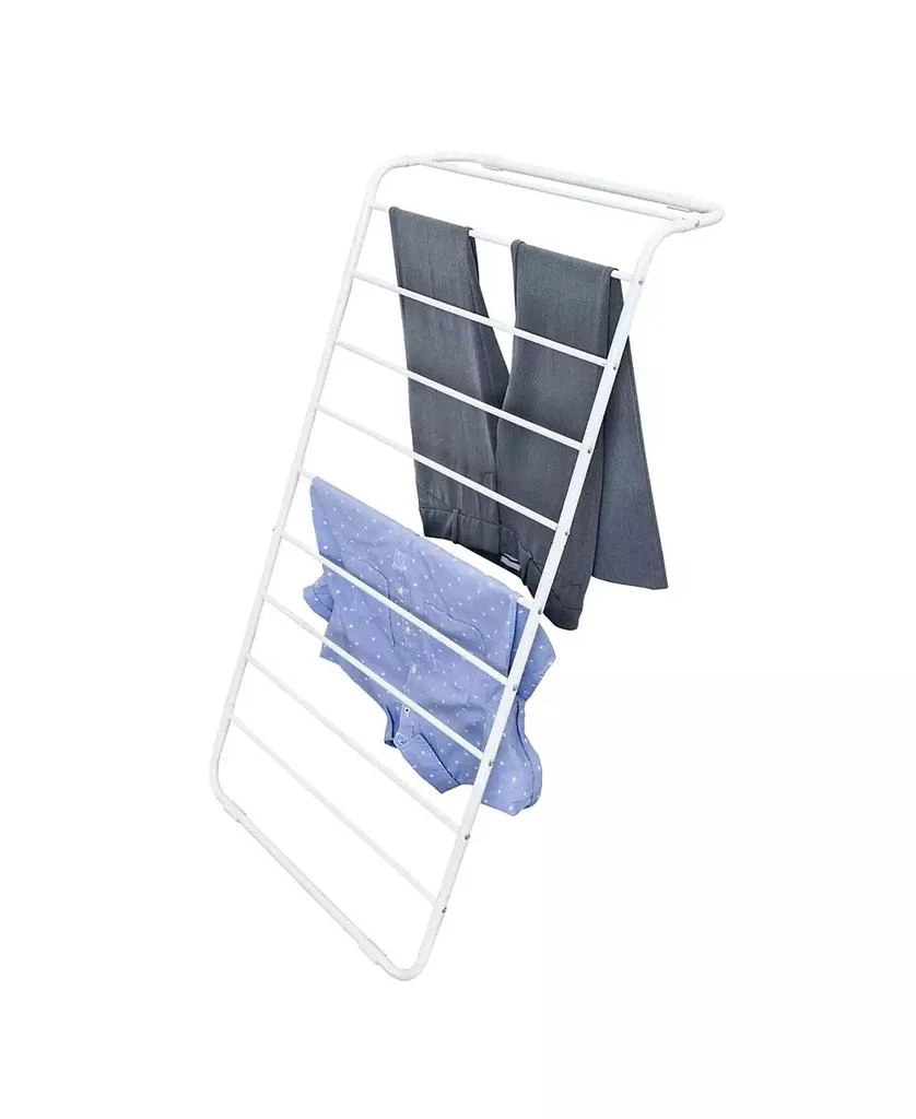 Leaning Clothes Drying Rack, White 商品